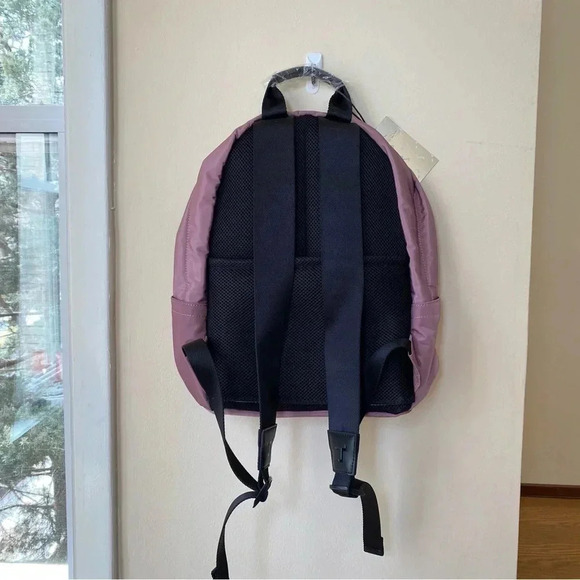 NWT Free People Transience Flight Nylon Backpack Mauve Pink - Picture 7 of 12